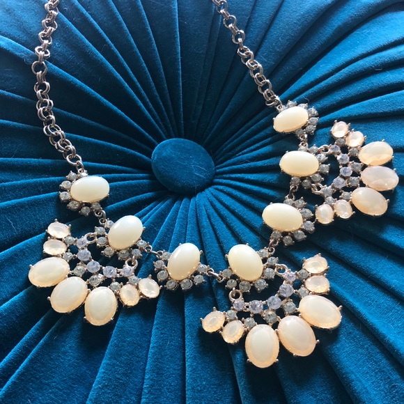 Francesca's Collections Jewelry - Beautiful opal stone rhinestone statement necklace